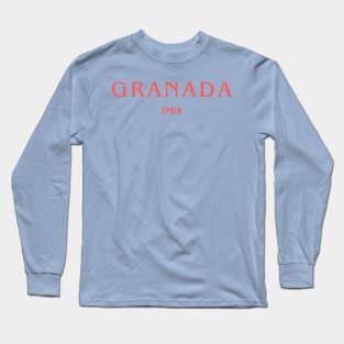 Granada Spain Long Sleeve T-Shirt